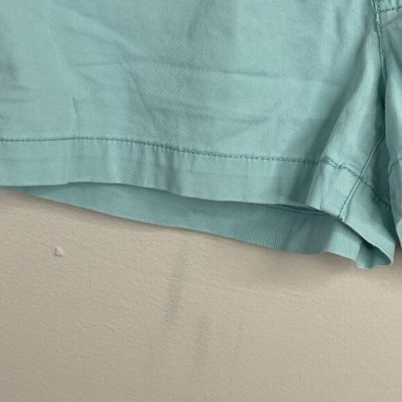 Vintage Y2K American Eagle Micro Mini Shorts Womens 6 Pistachio Preppy Shortie - Picture 6 of 10